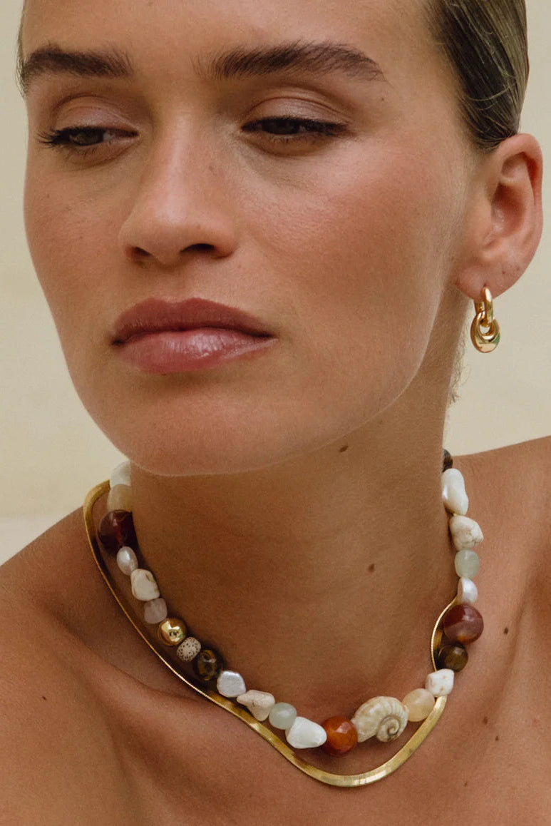 Snake Charmer NECKLACE - SILVER