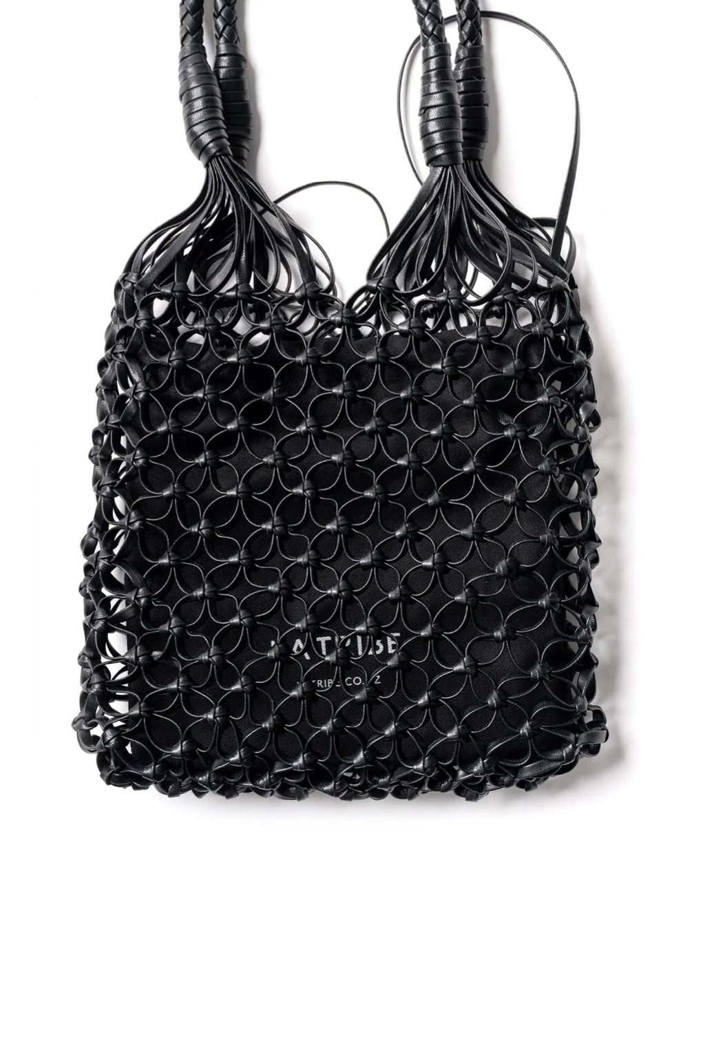 Small Flower Tote - Black