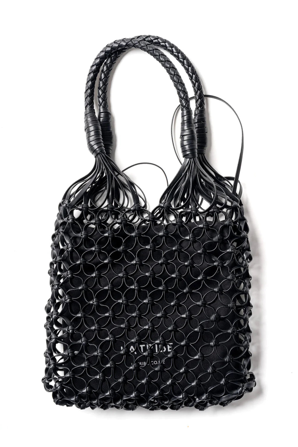 Small Flower Tote - Black