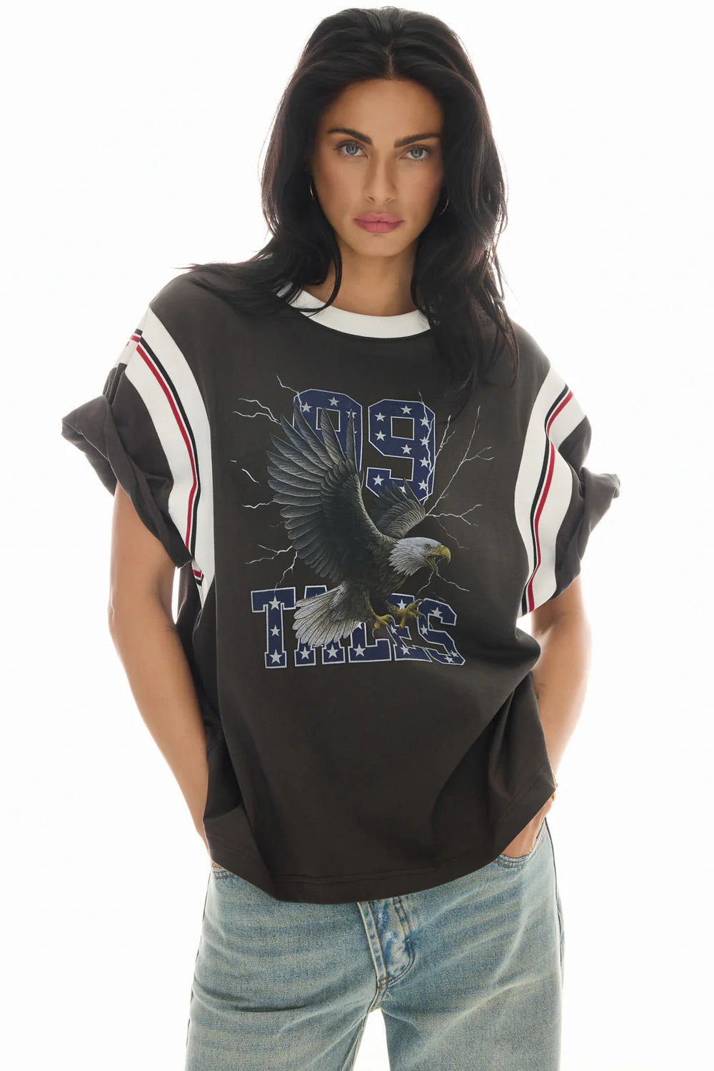 Exaggerated Eagle Sports Tee