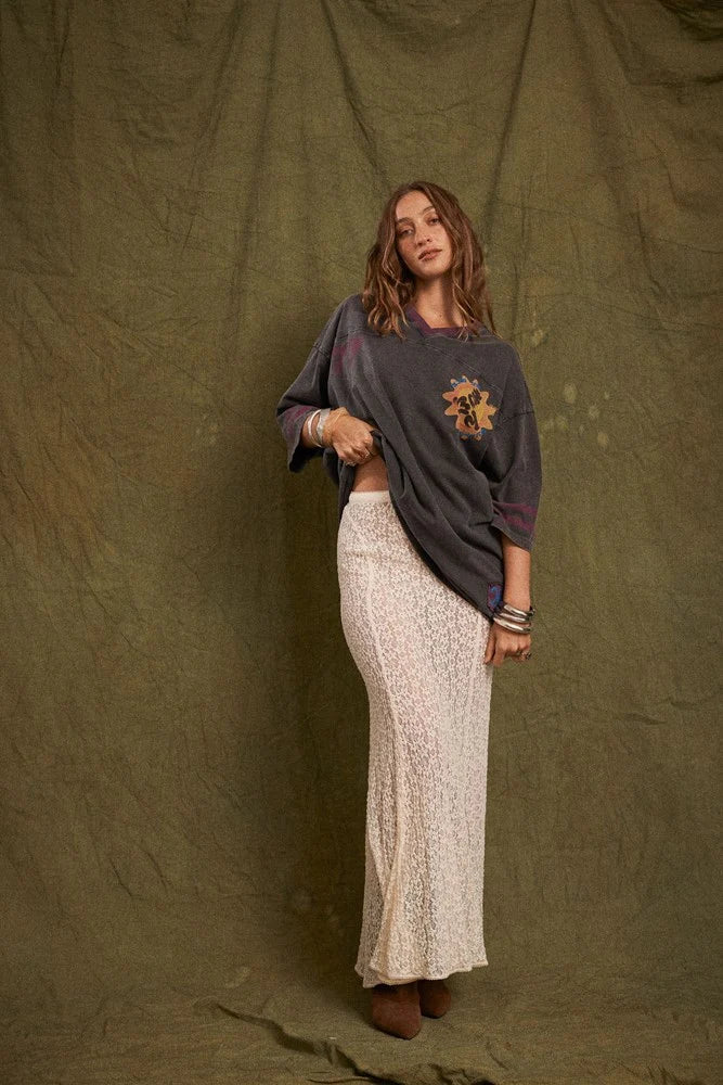 Tarot Lace Mother Maxi Skirt