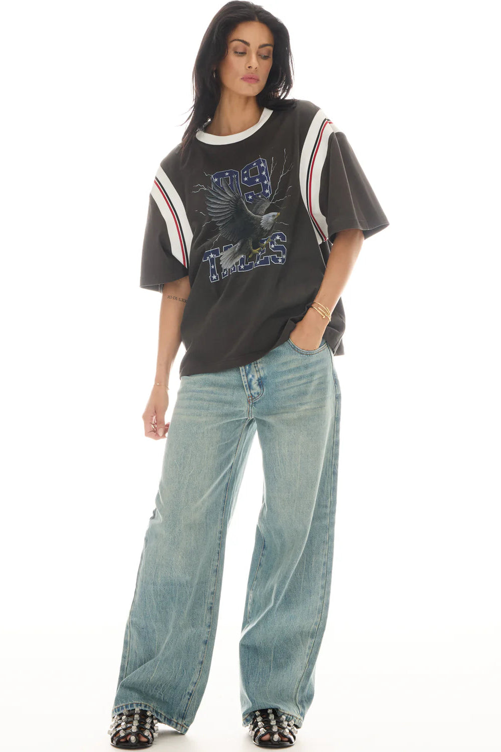 Exaggerated Eagle Sports Tee