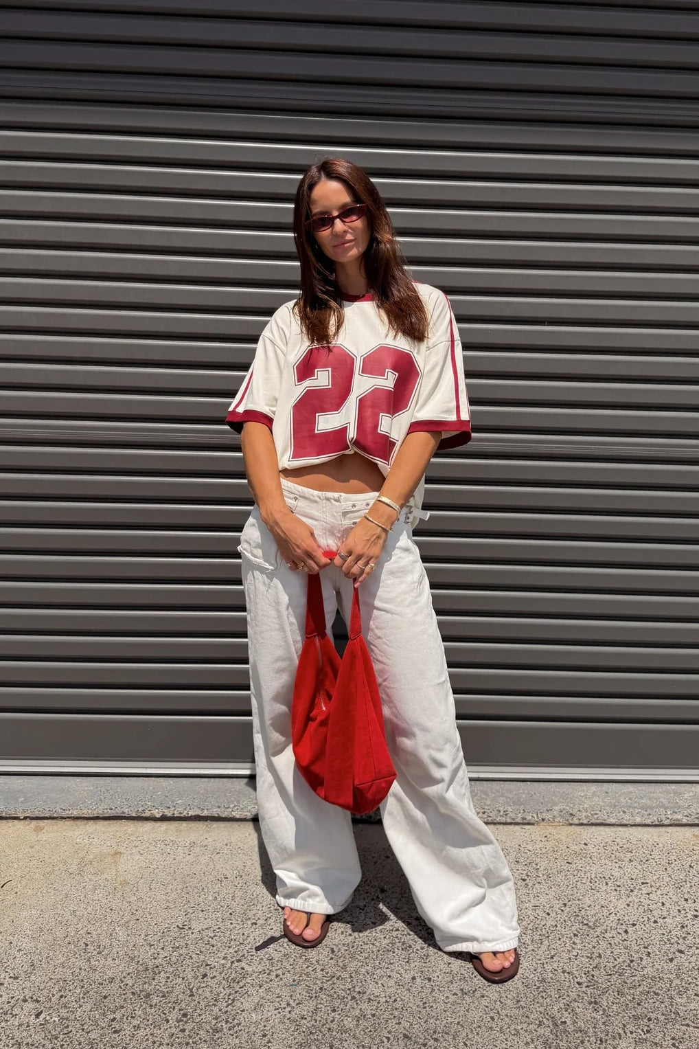 Twenty Two Tee - Cherry