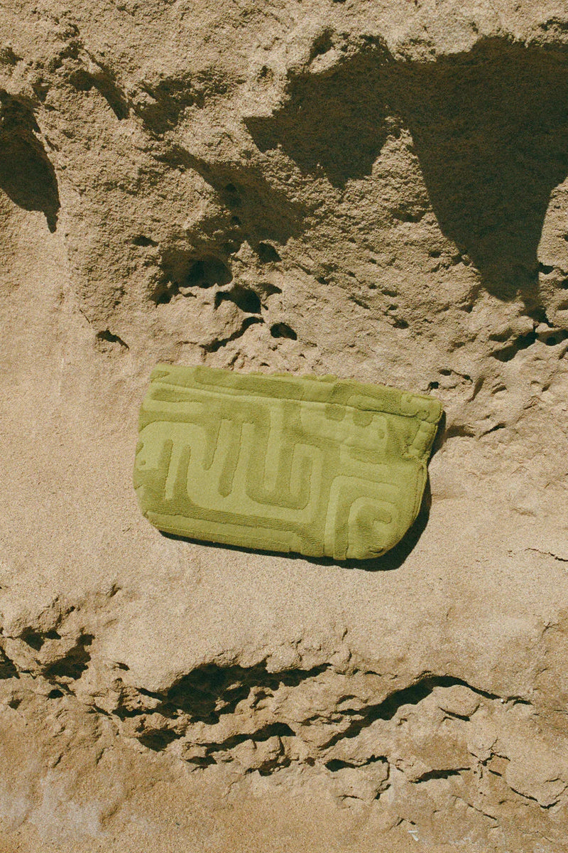 Towelling Pouch - Kin Aloe