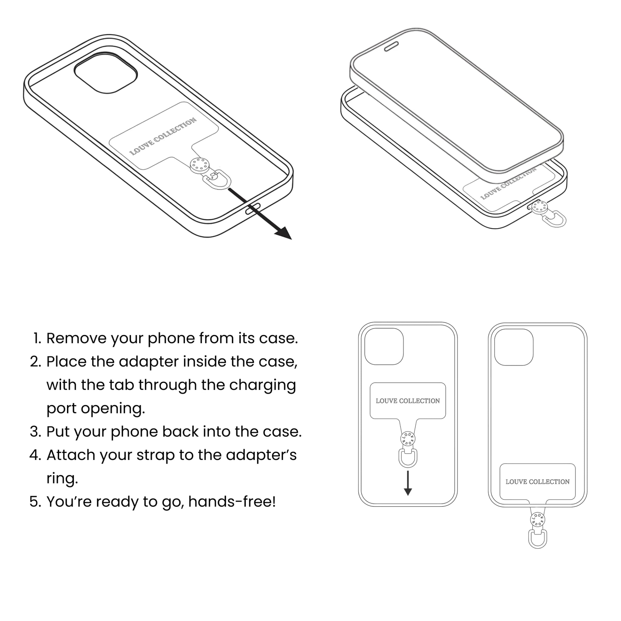 Universal Phone Strap Connector
