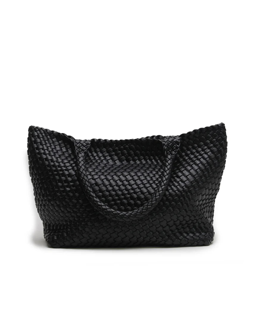 Woven Tote - Black