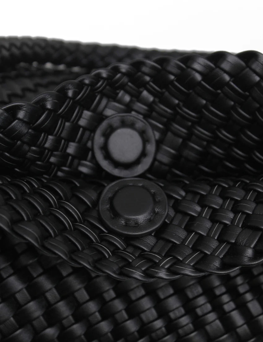 Woven Tote - Black