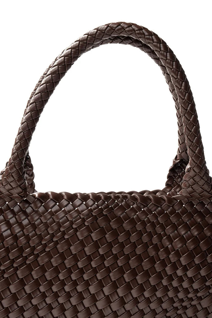Woven Tote Brown