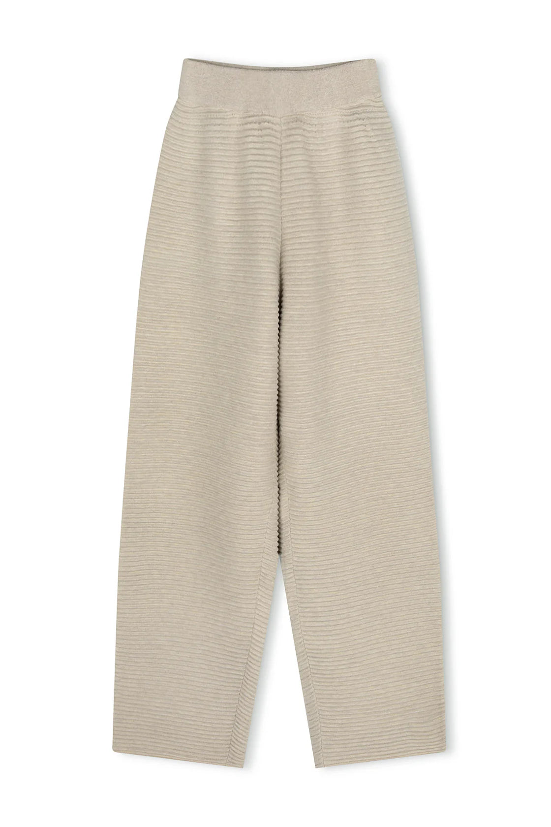 Natural Textured Knit Pant