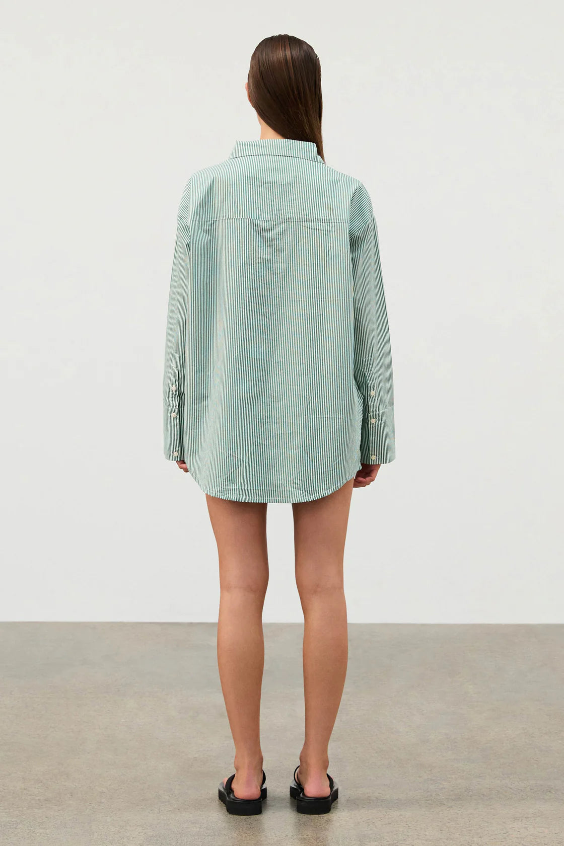 Tallow Pin Stripe Cotton Shirt