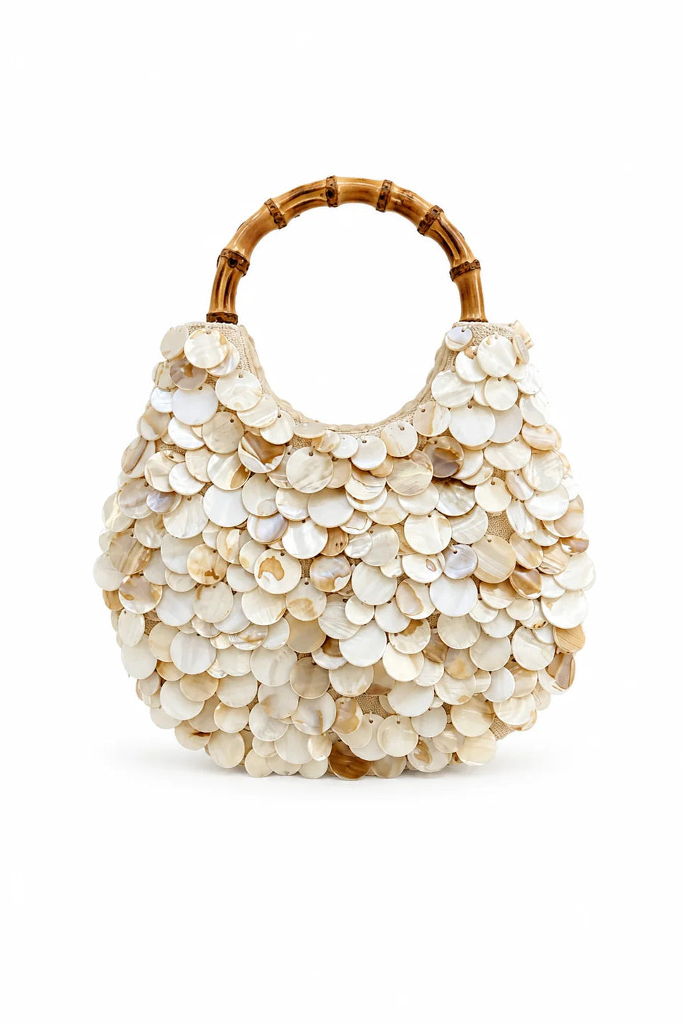 The Amalfi Pearl Bamboo Bag