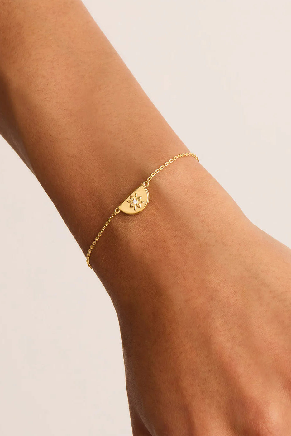 Lotus Bracelet - 18k Gold Vermeil