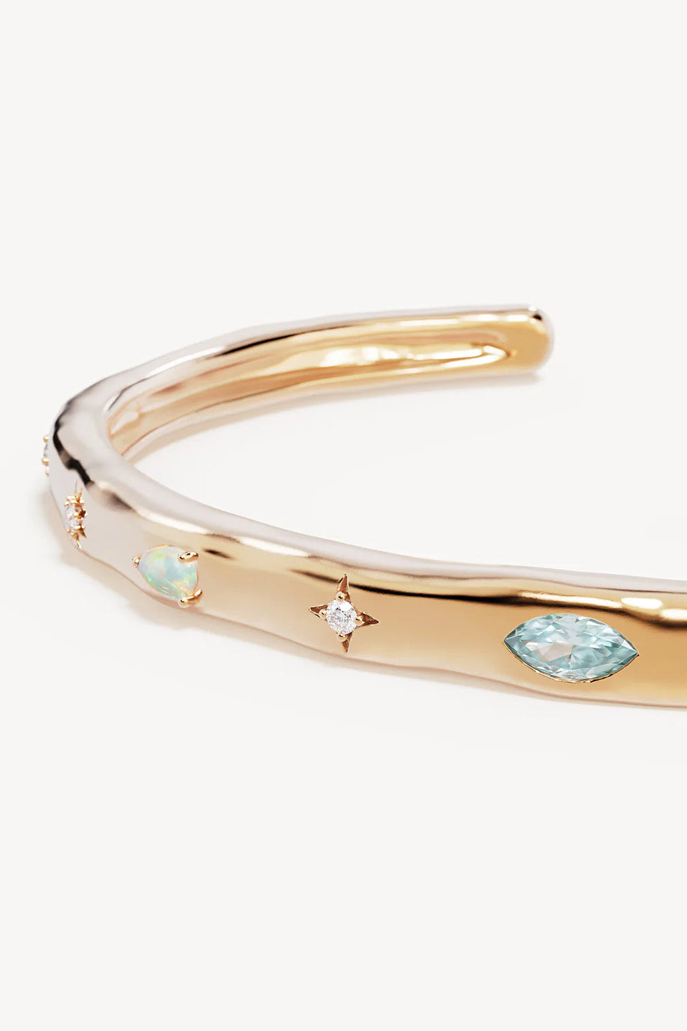 Hope and Protection Cuff - 18k Gold Vermeil