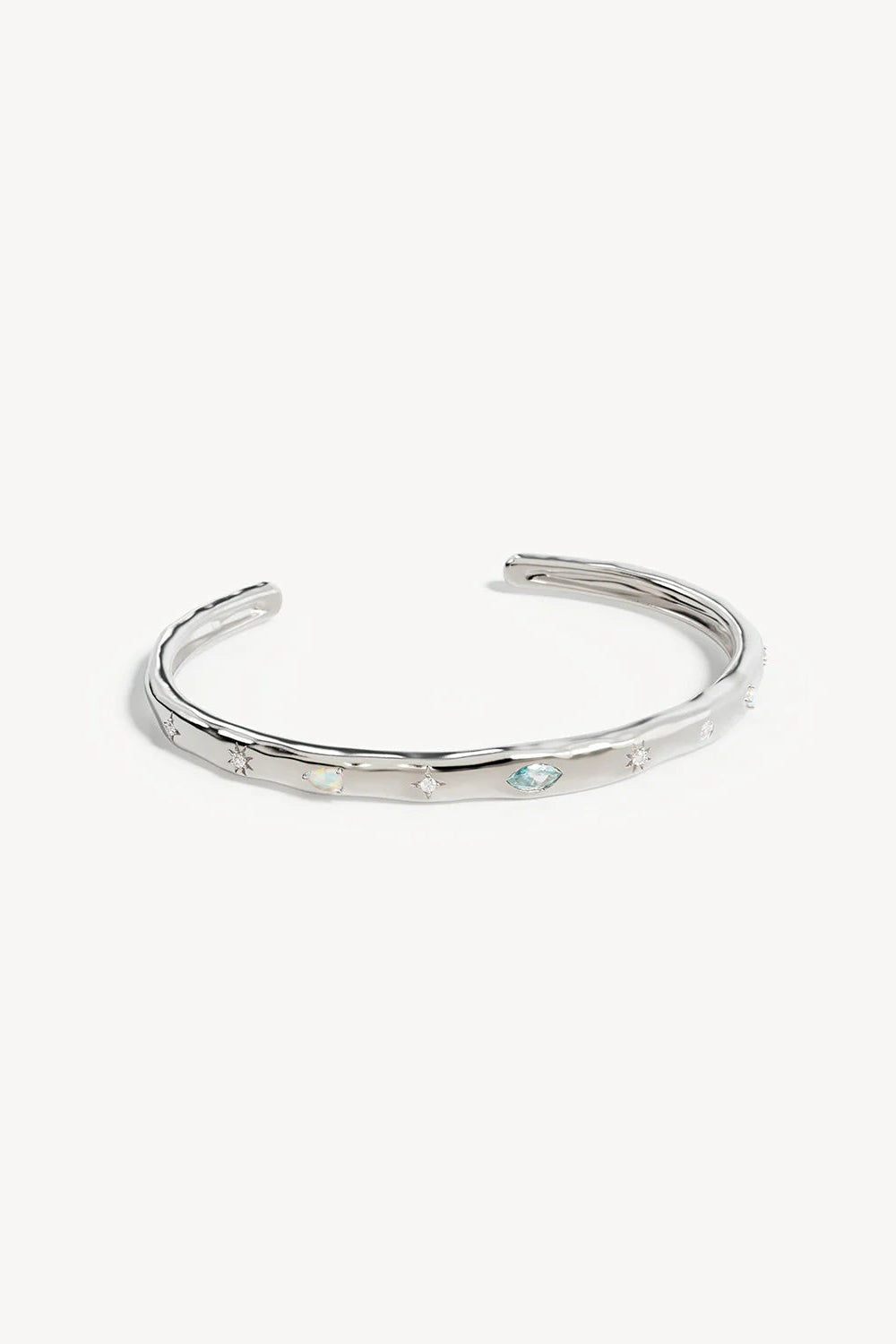 Hope and Protection Cuff - Sterling Silver