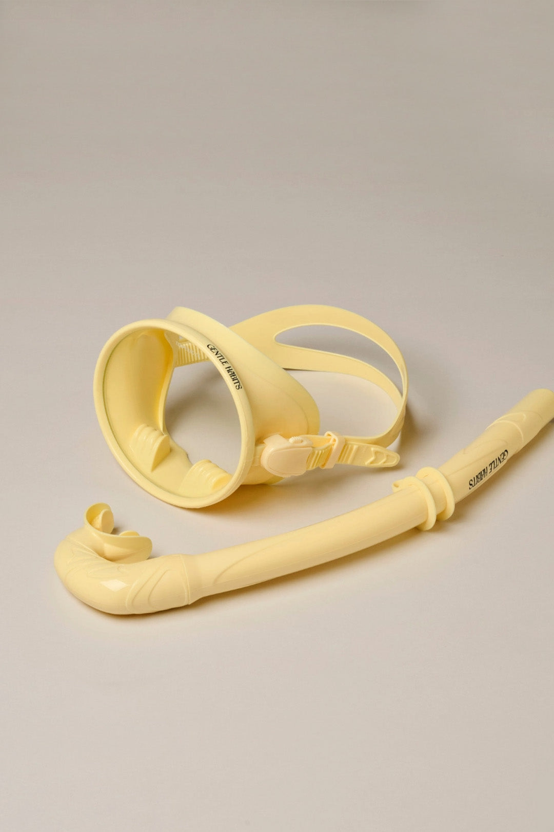 Dive Mask and Snorkel Set - Lemon