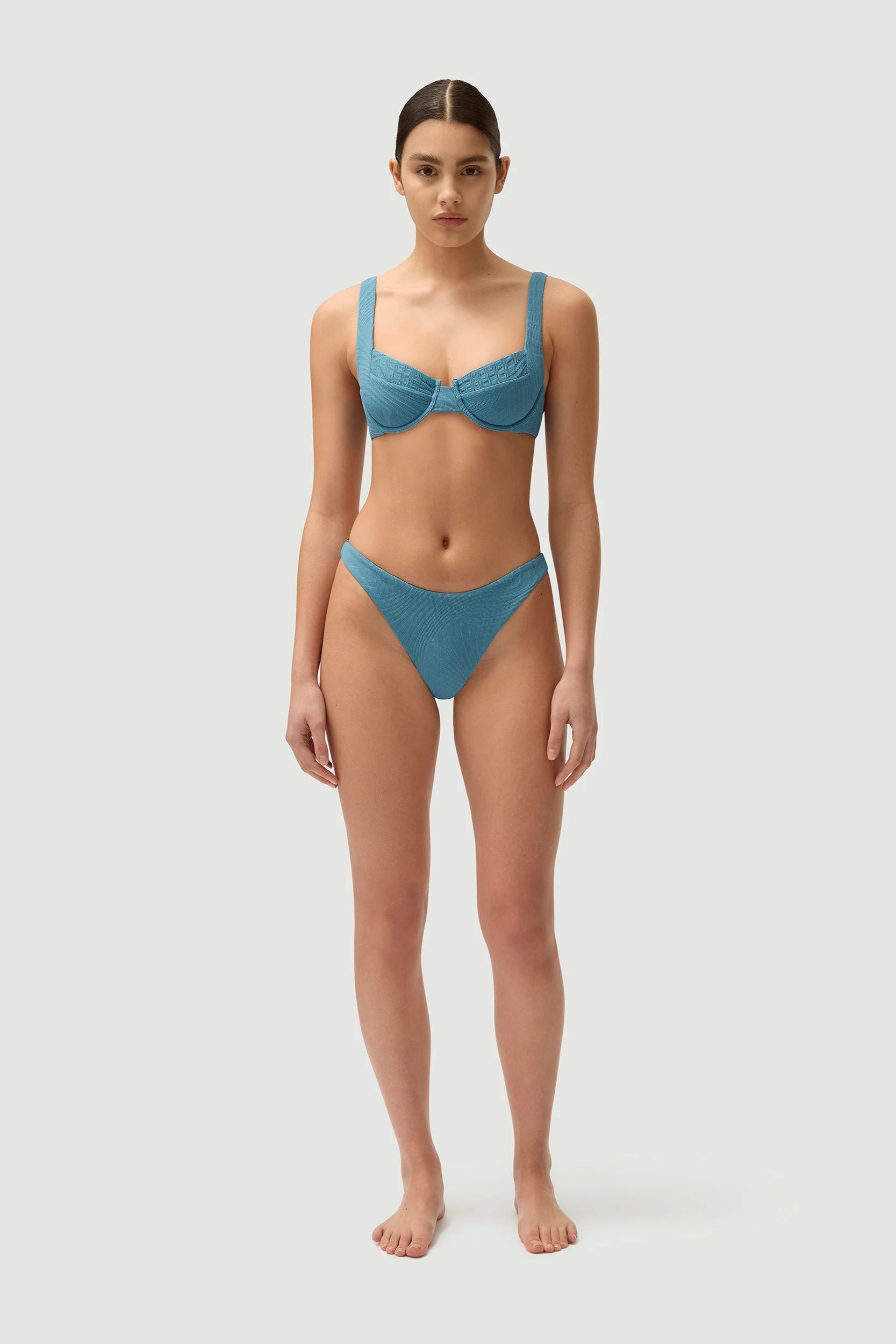 CASANOVA BIKINI TOP - HYDRAGEA