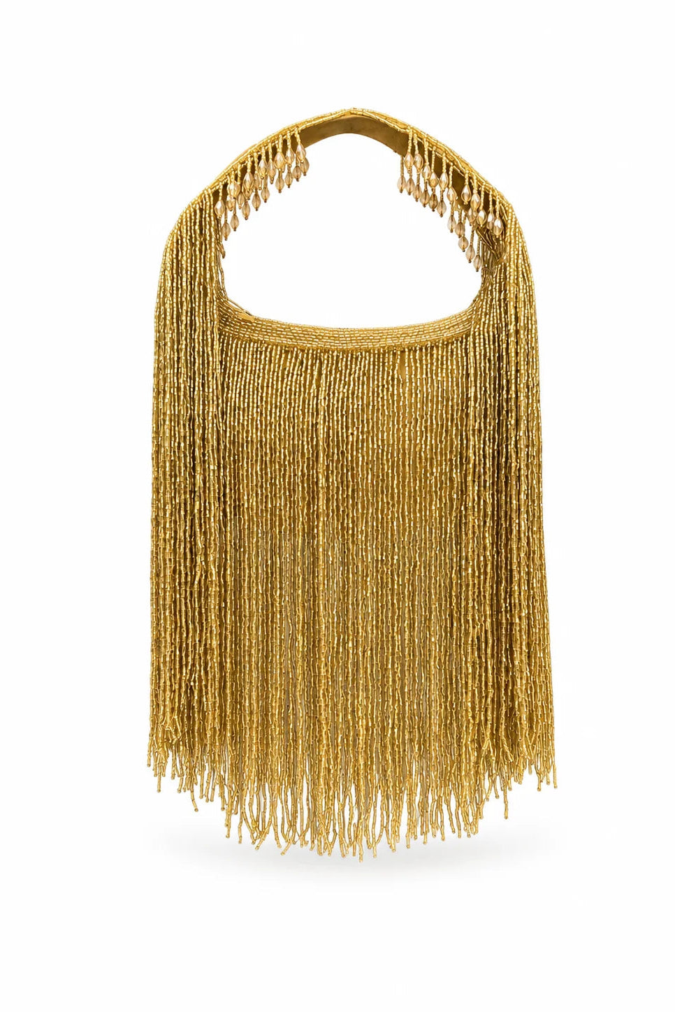 The Dolly Tassel Bag Gold
