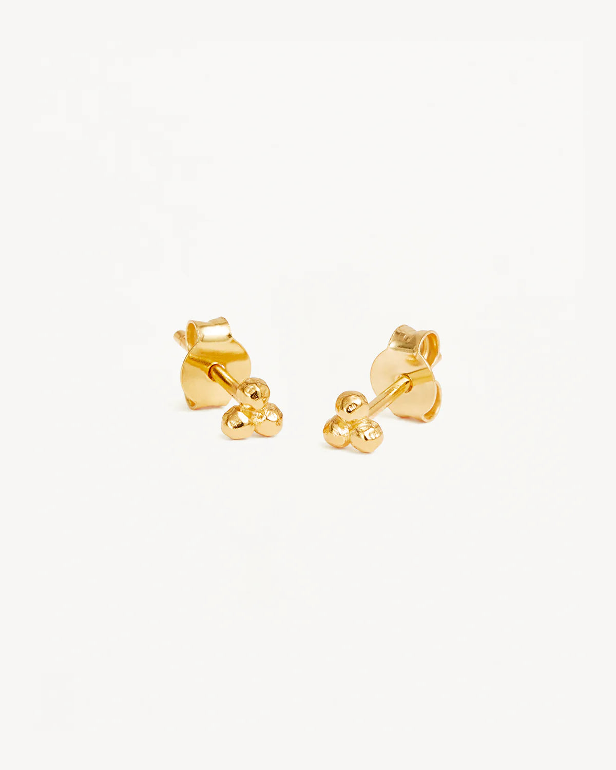 KARMA STUD EARRINGS - 18KT VERMEIL GOLD