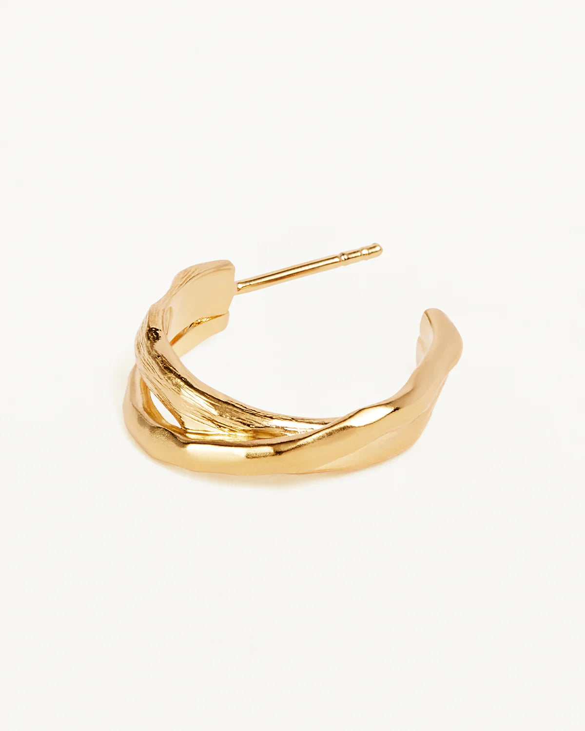 SHIELD HOOPS - 18KT VERMEIL GOLD