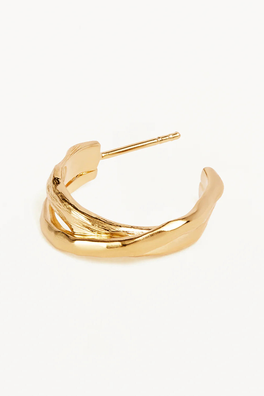 SHIELD HOOPS - 18KT VERMEIL GOLD