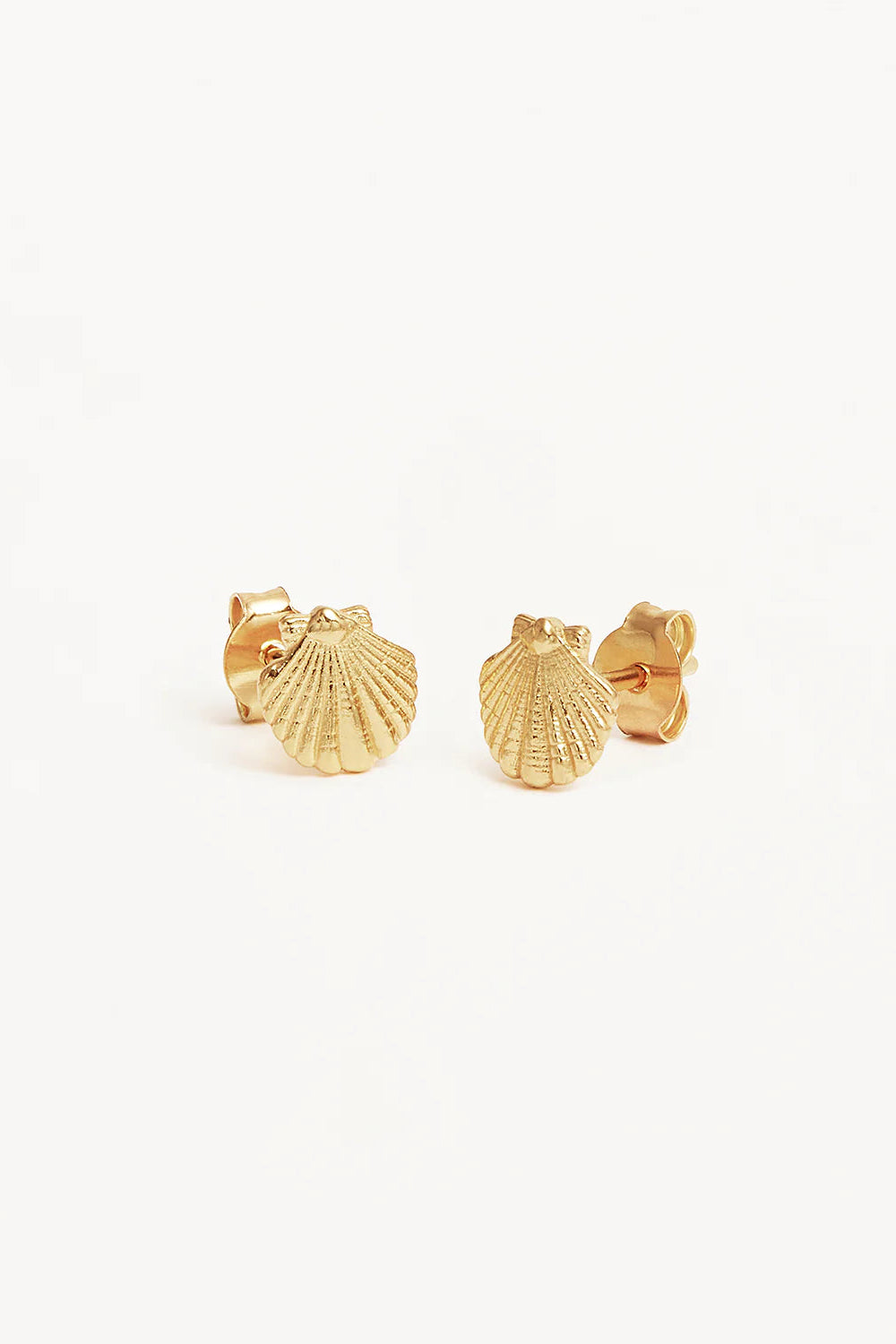 18k Gold Vermeil By the Shore Shell Stud Earrings