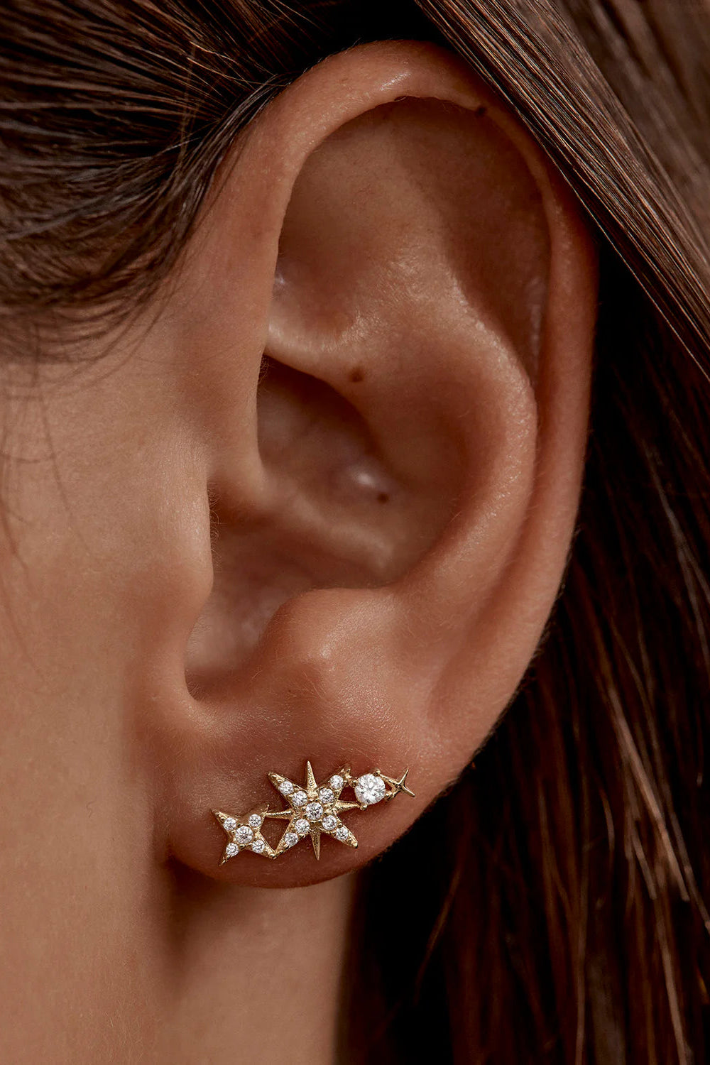 Celestial Skies Crawlers - 18k Gold Vermeil