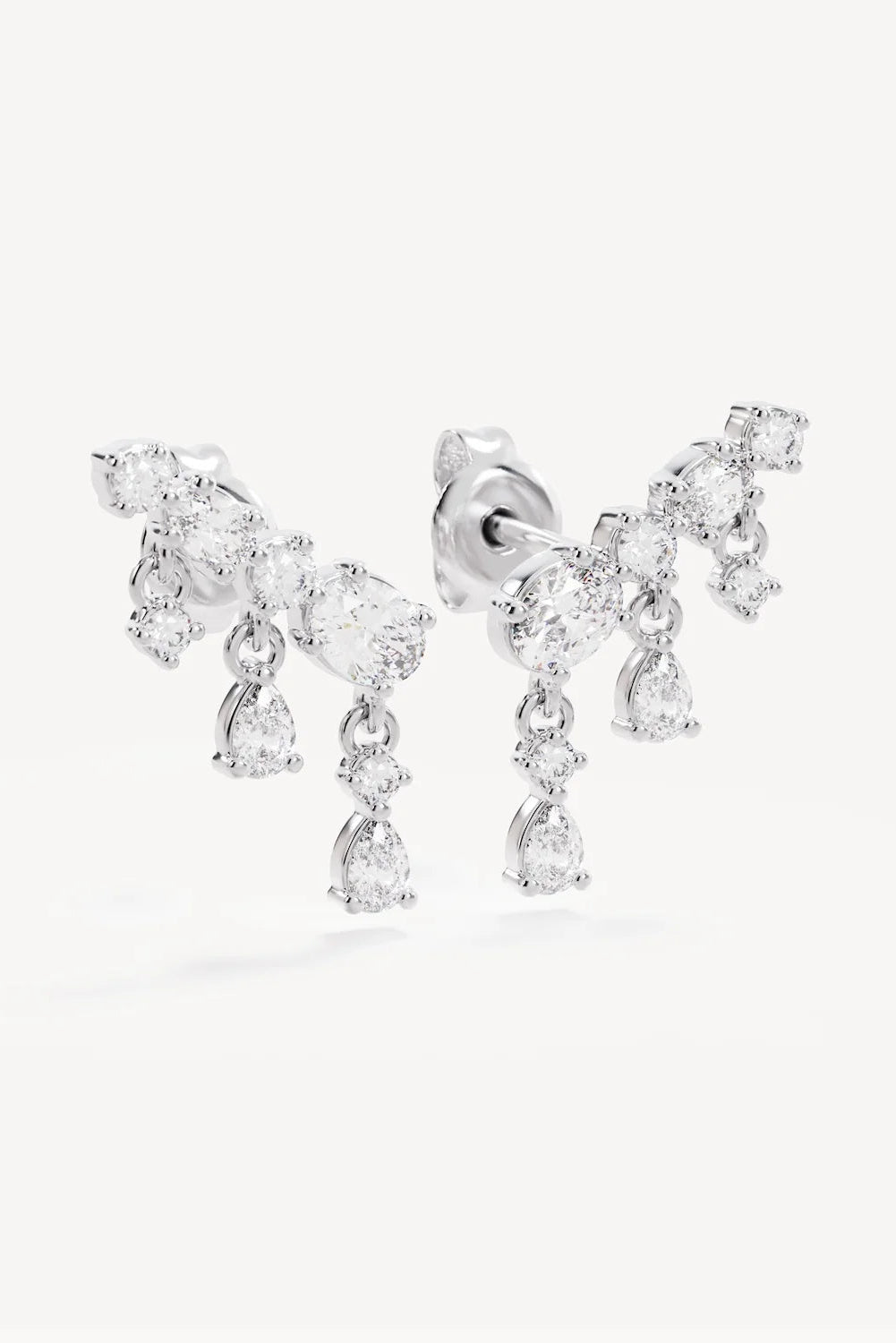 Sterling Silver Cosmic Whisper Ear Crawler