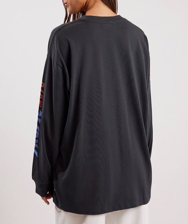 Flaming Hibiscus Long Sleeve T-Shirt