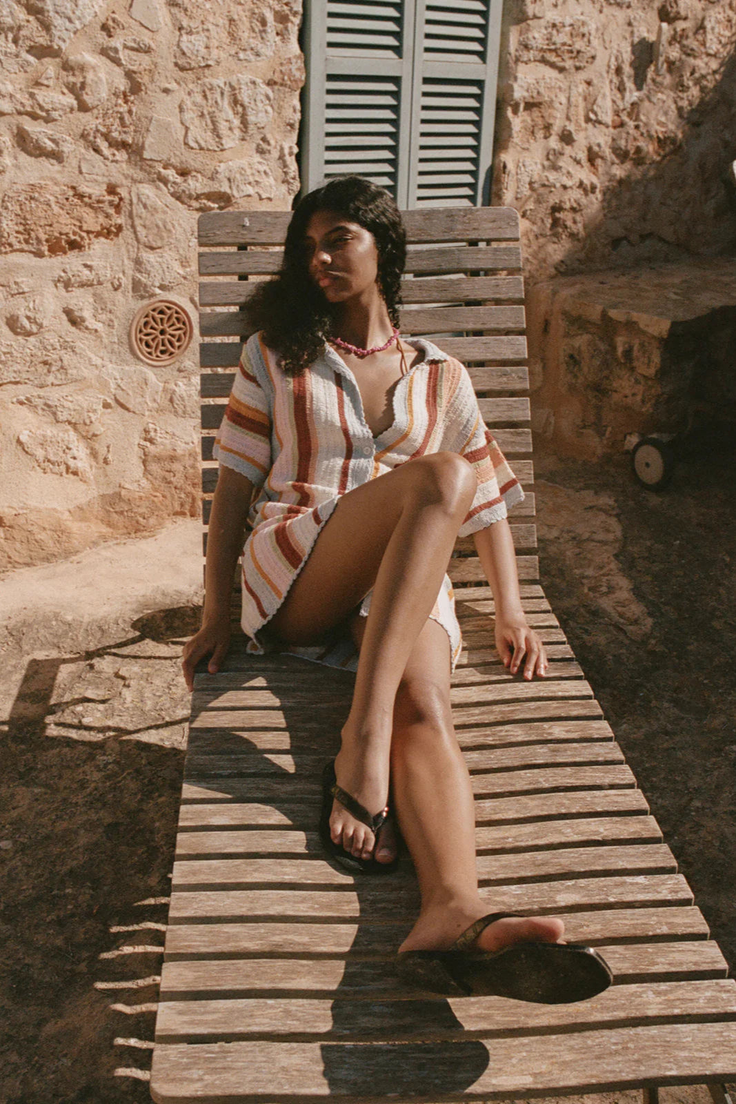 Jules Mini Dress - Iris Crochet