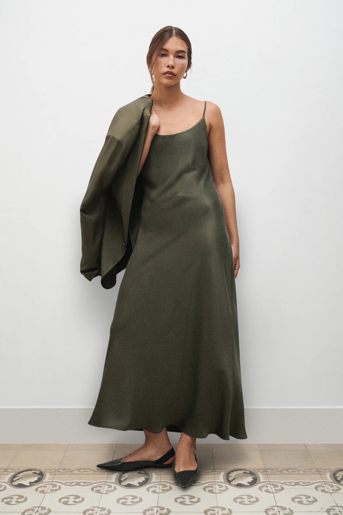 Silk 1996 Dress Cedar