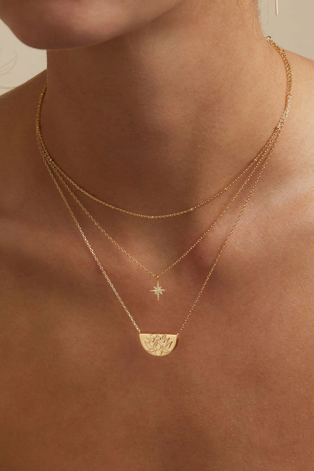 Starlight Necklace 18k Gold Vermeil