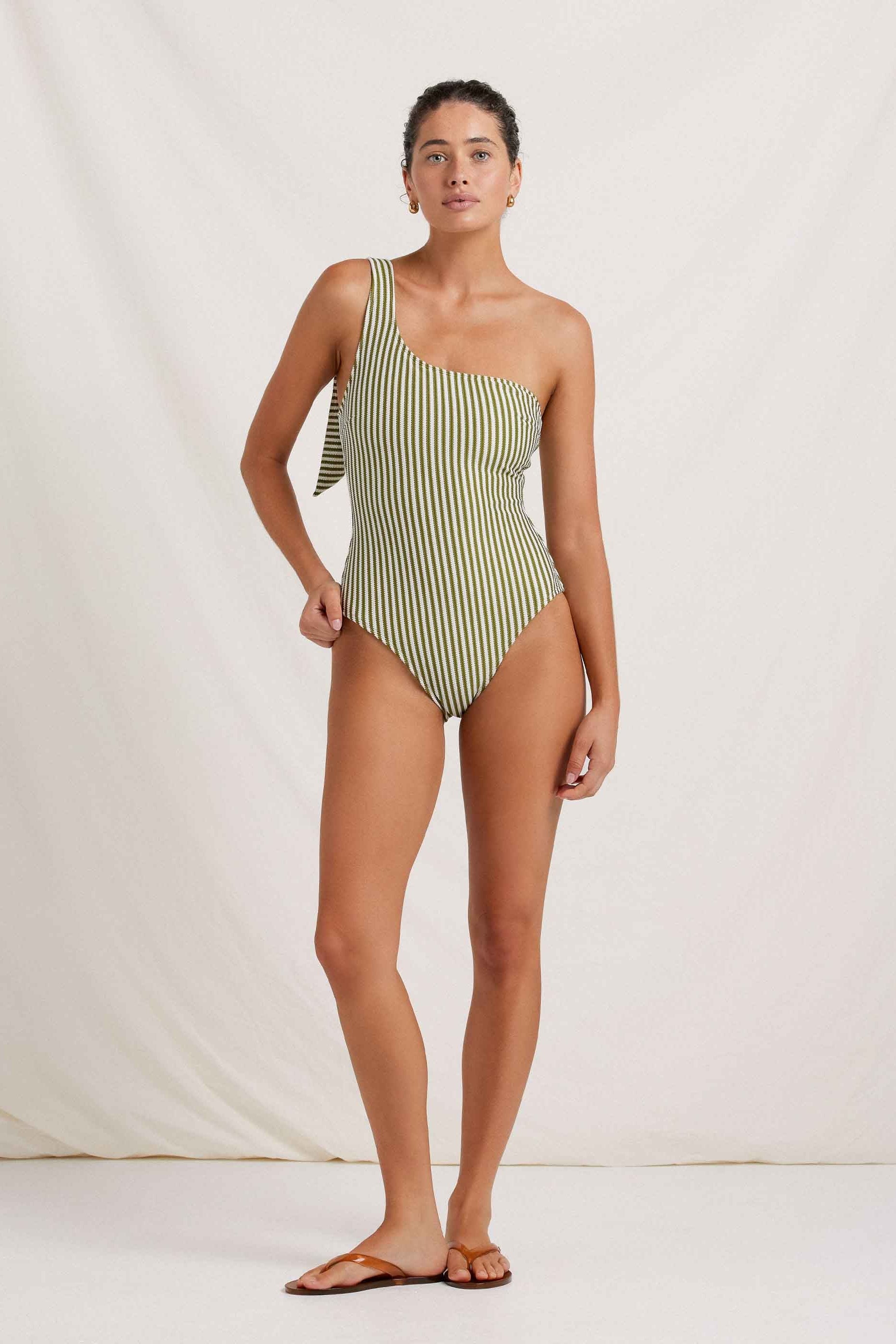 One Shoulder One Piece