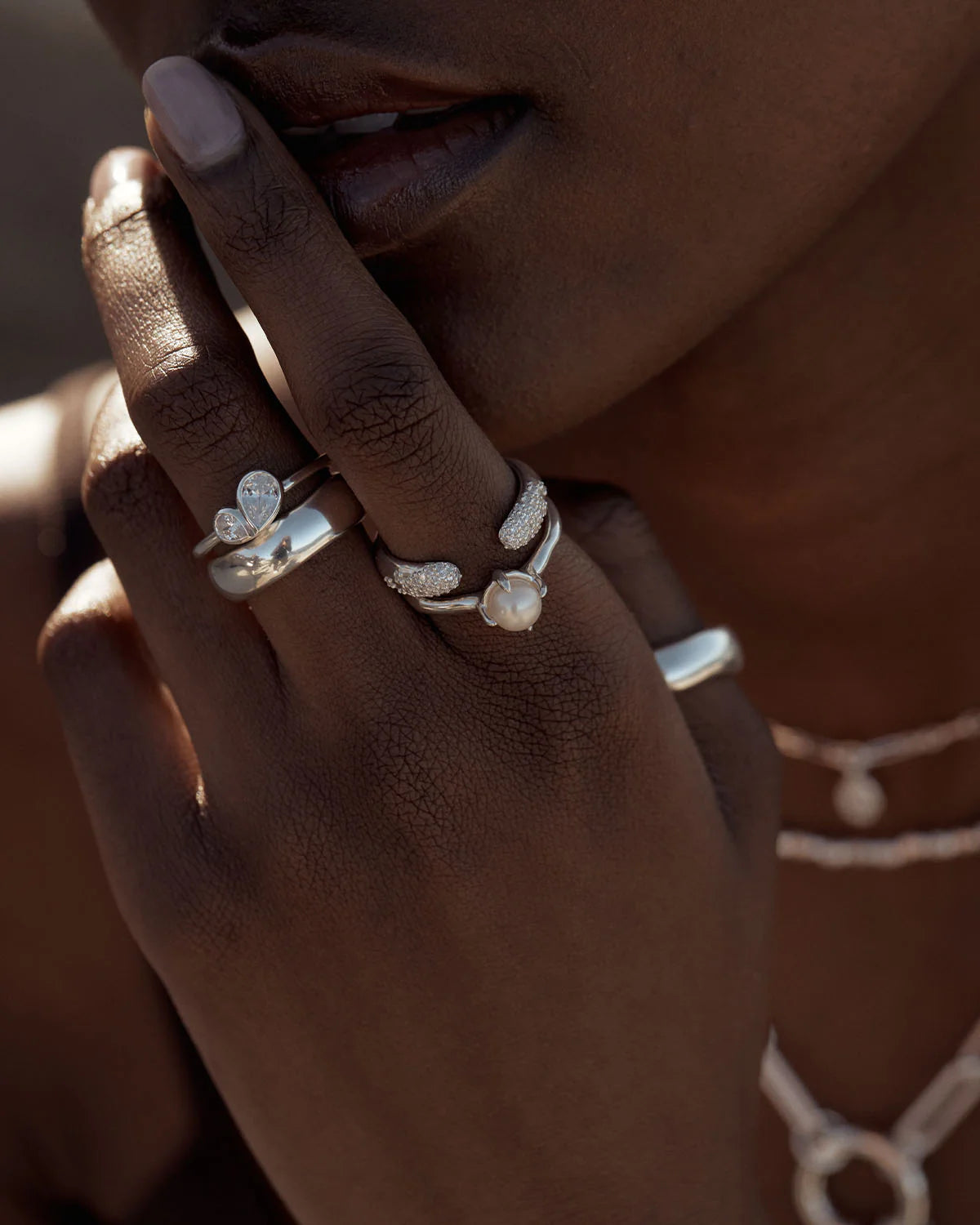 LOVER BOLD RING - STERLING SILVER