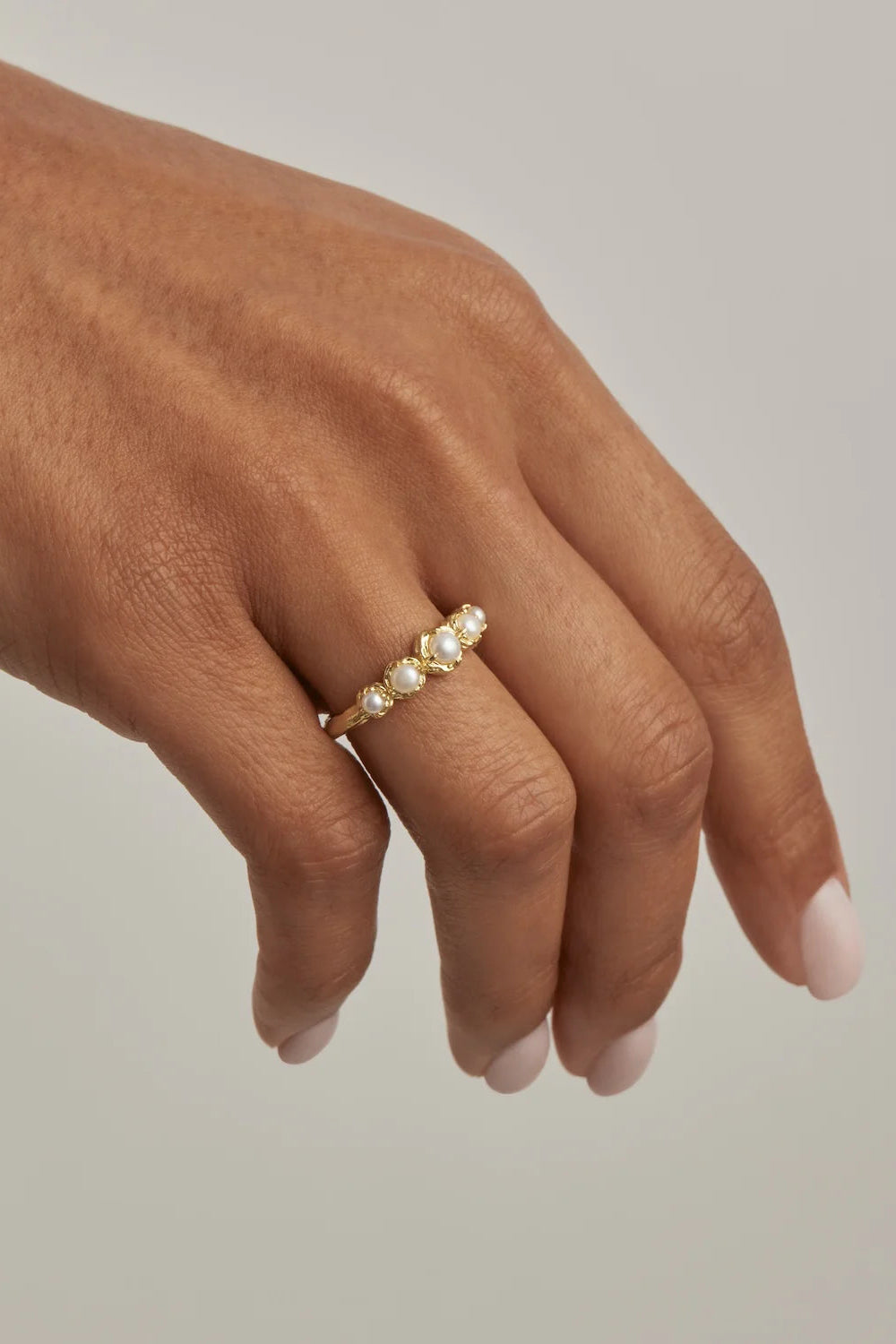 18k Gold Vermeil Peace Within Ring