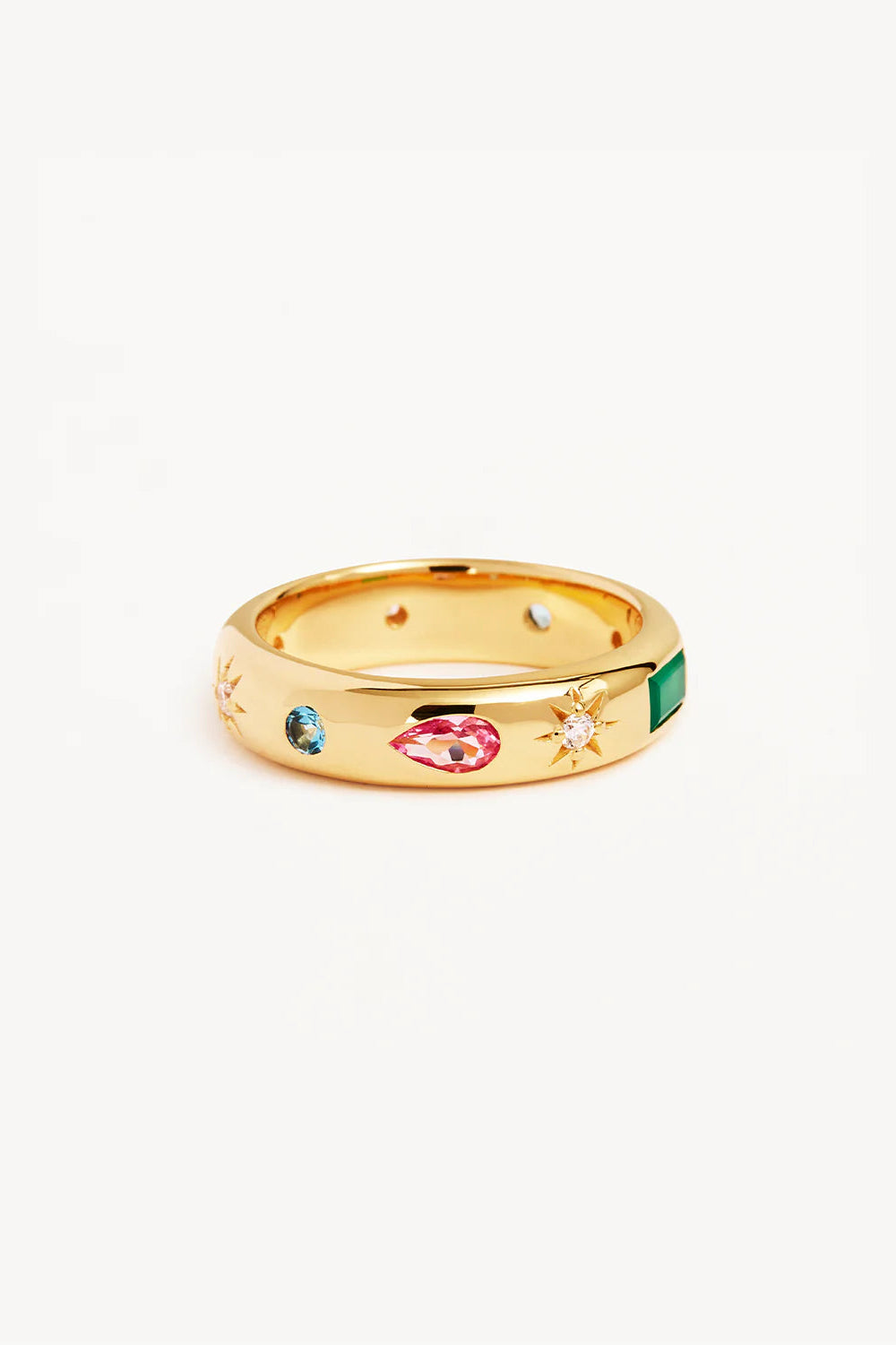 Connect To Universe Ring - 18k Gold Vermeil