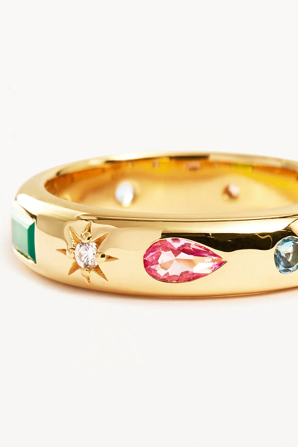 Connect To Universe Ring - 18k Gold Vermeil