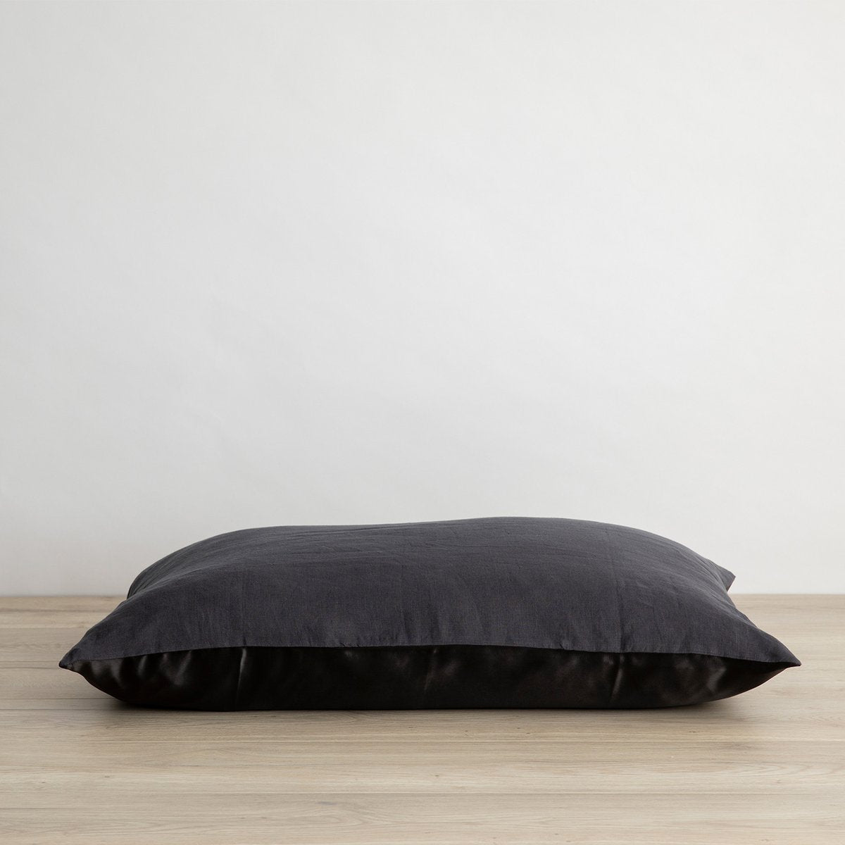 Silk Linen Filp Pillowcase - Slate - Cultiver