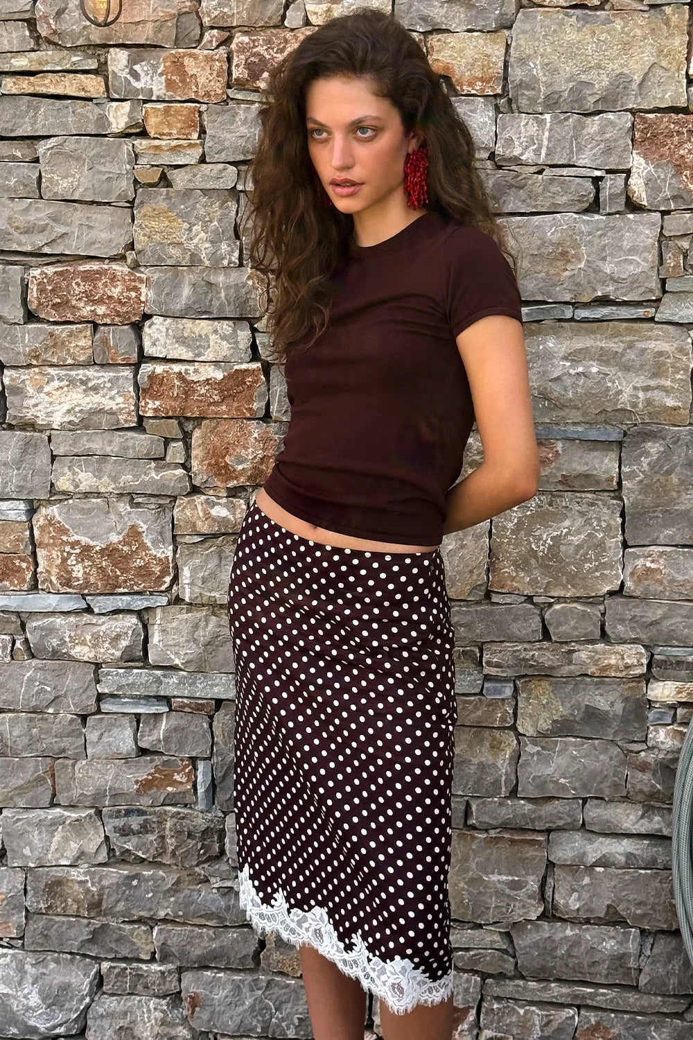 Martuba Skirt Martinha Polka Dot