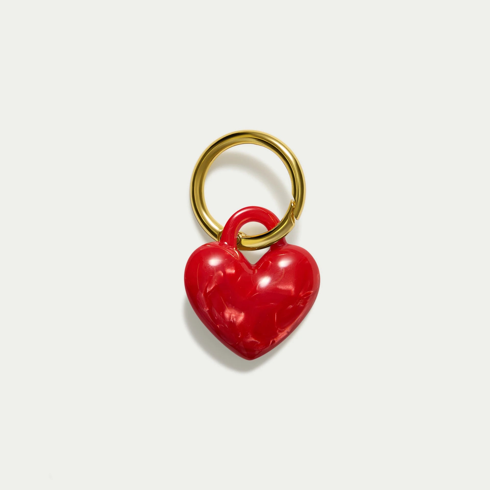 Puffy Heart Keychain - Shanghai