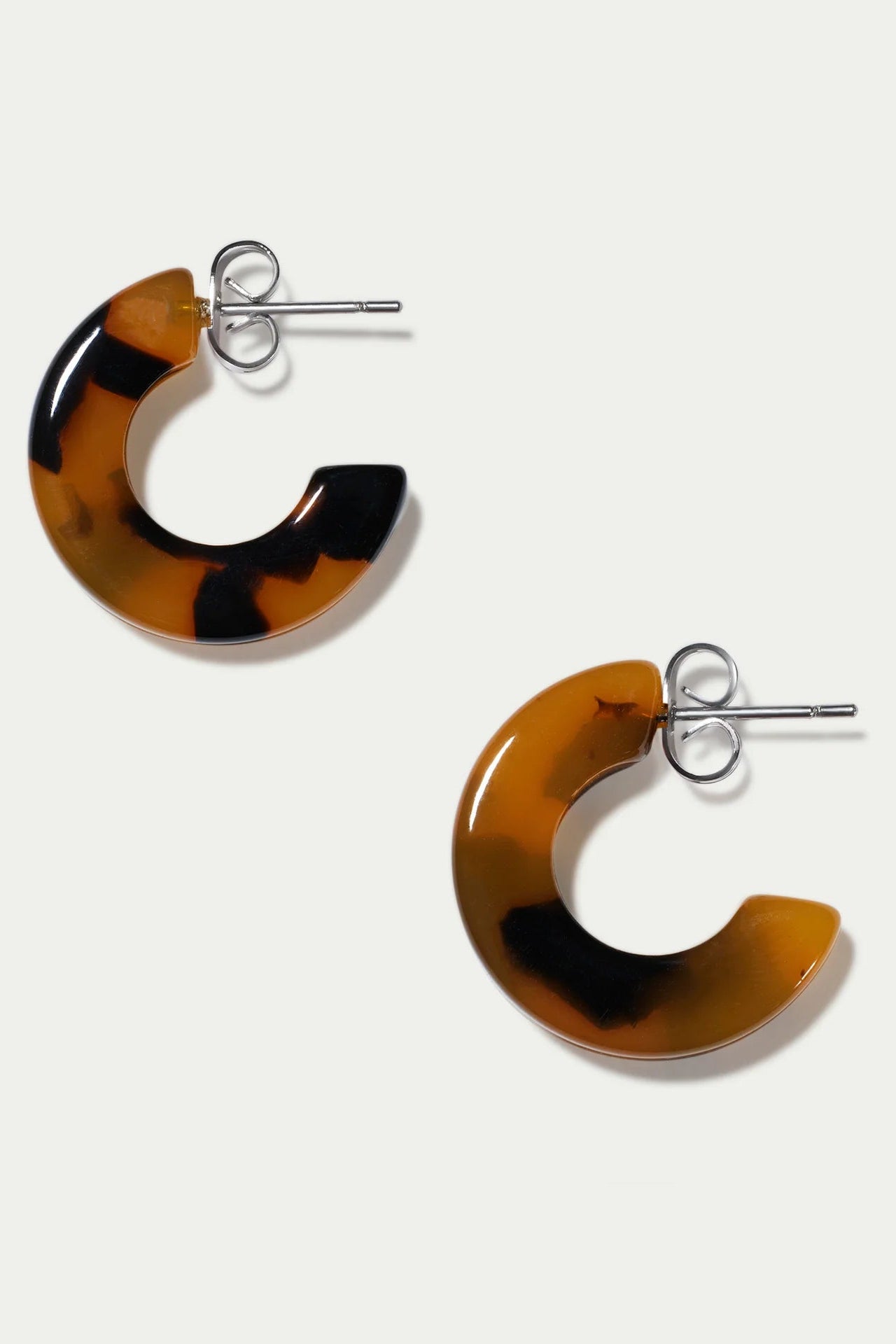 Chunky Hoops - Classic Tortoiseshell