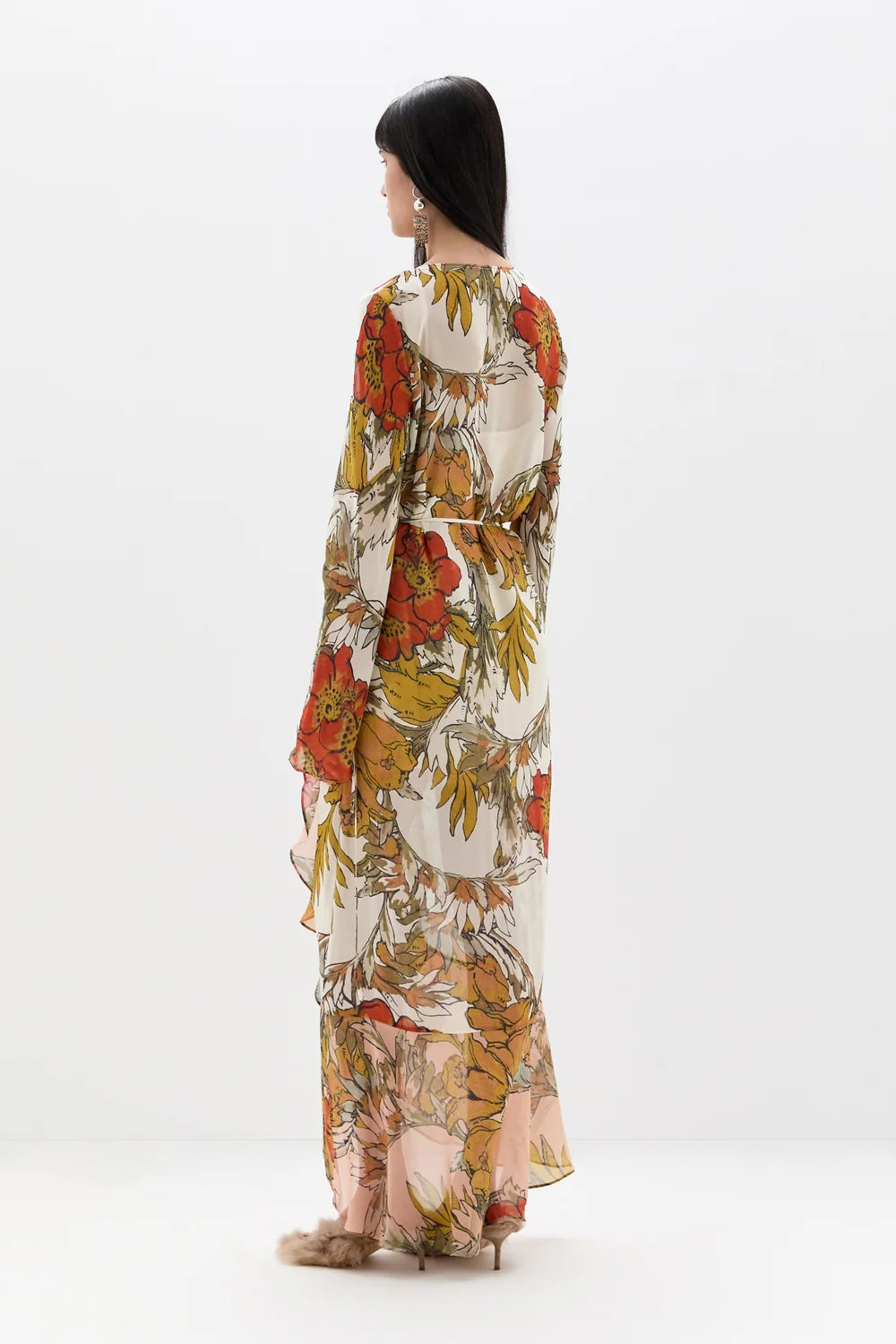 Estella Wrap Maxi Dress