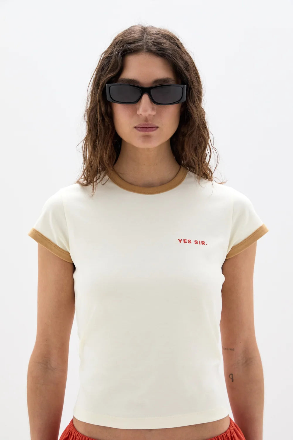 Yes Sir. Fitted Tee