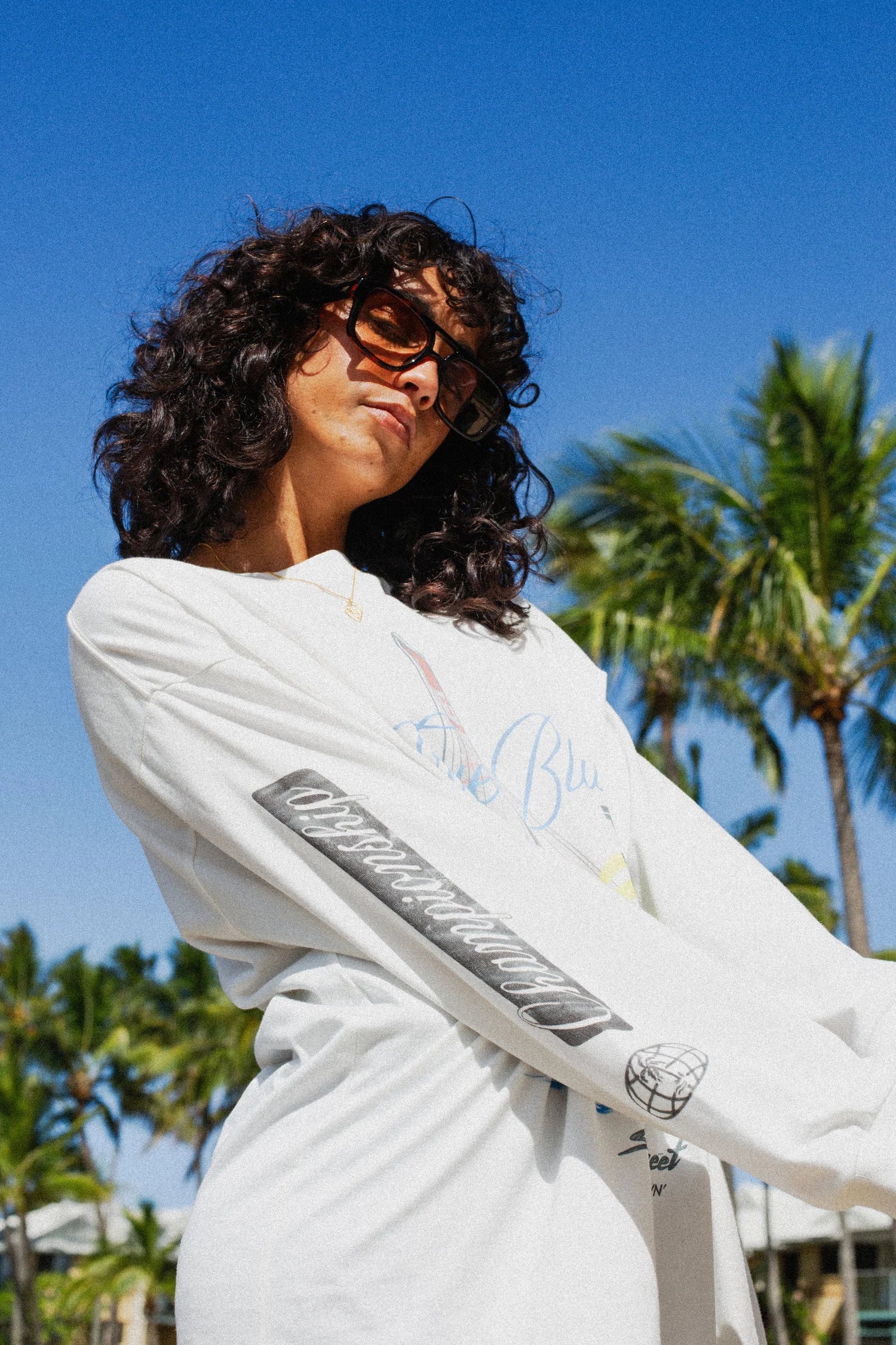TRUE BLUE LONG SLEEVE