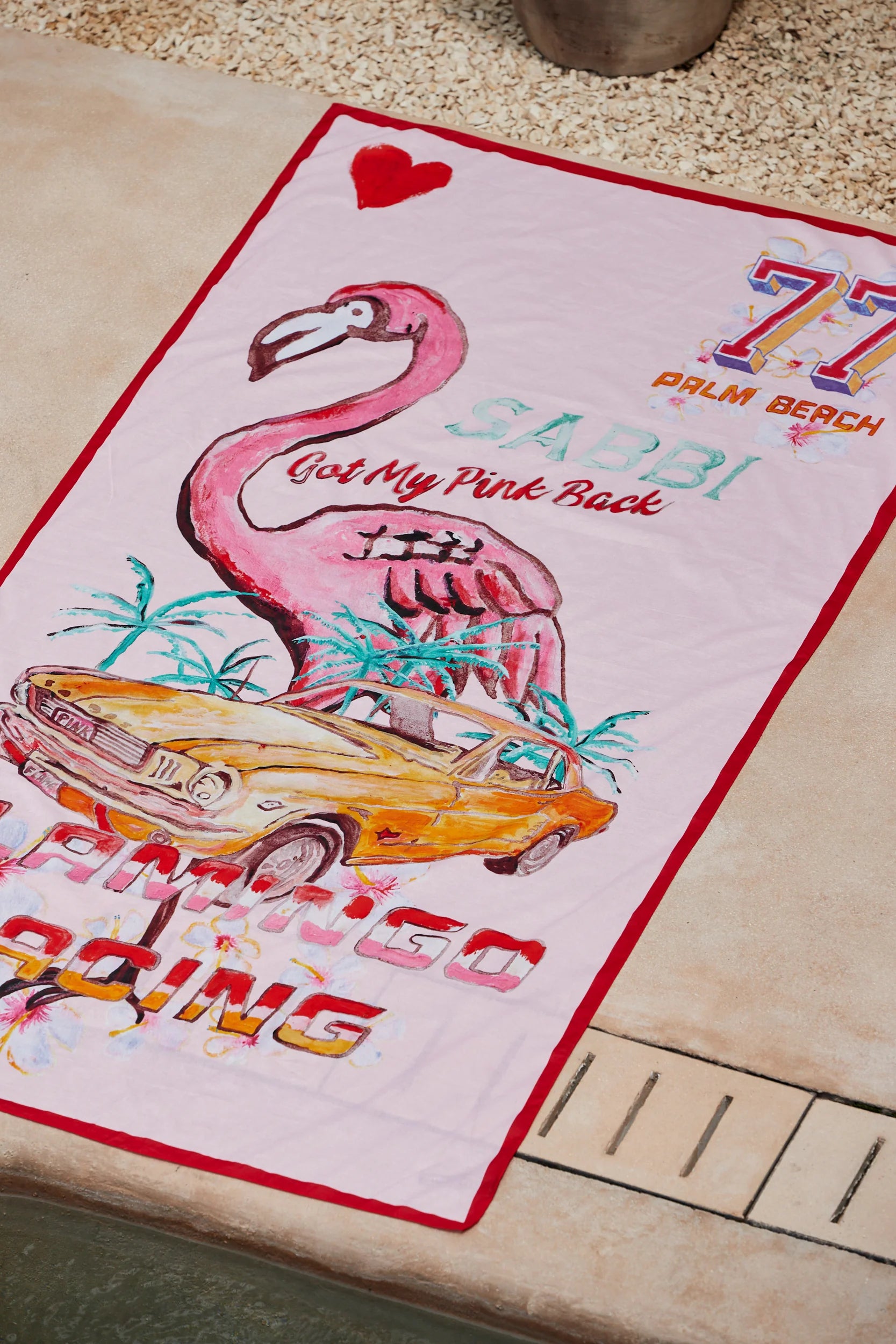 SARONG - Flamingo