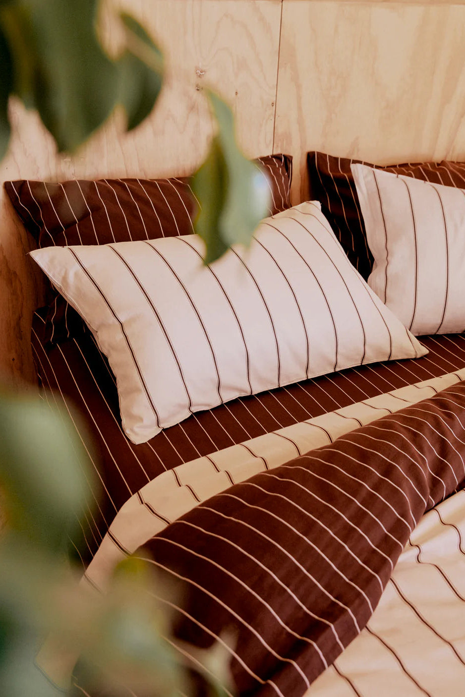 Fitted Sheet King- Mahogany
