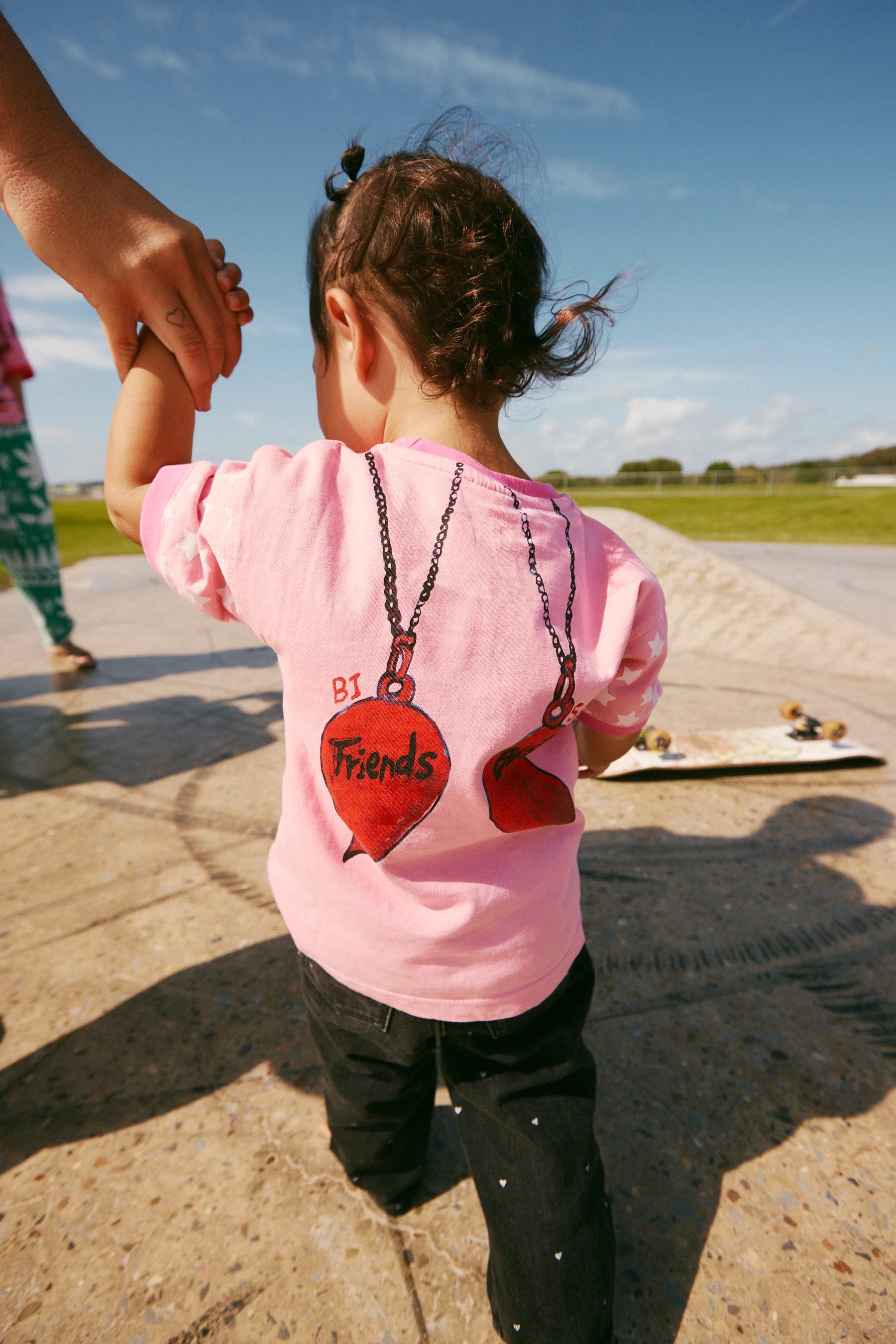 YOU ARE ENOUGH KIDS TEE - PINK