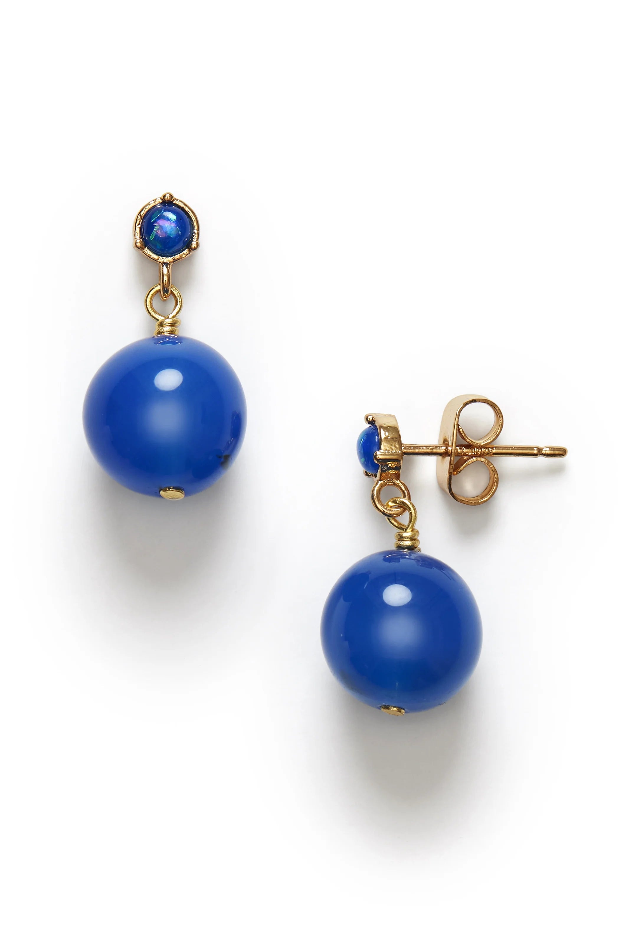 Ball Earring - PACIFIC BLUE