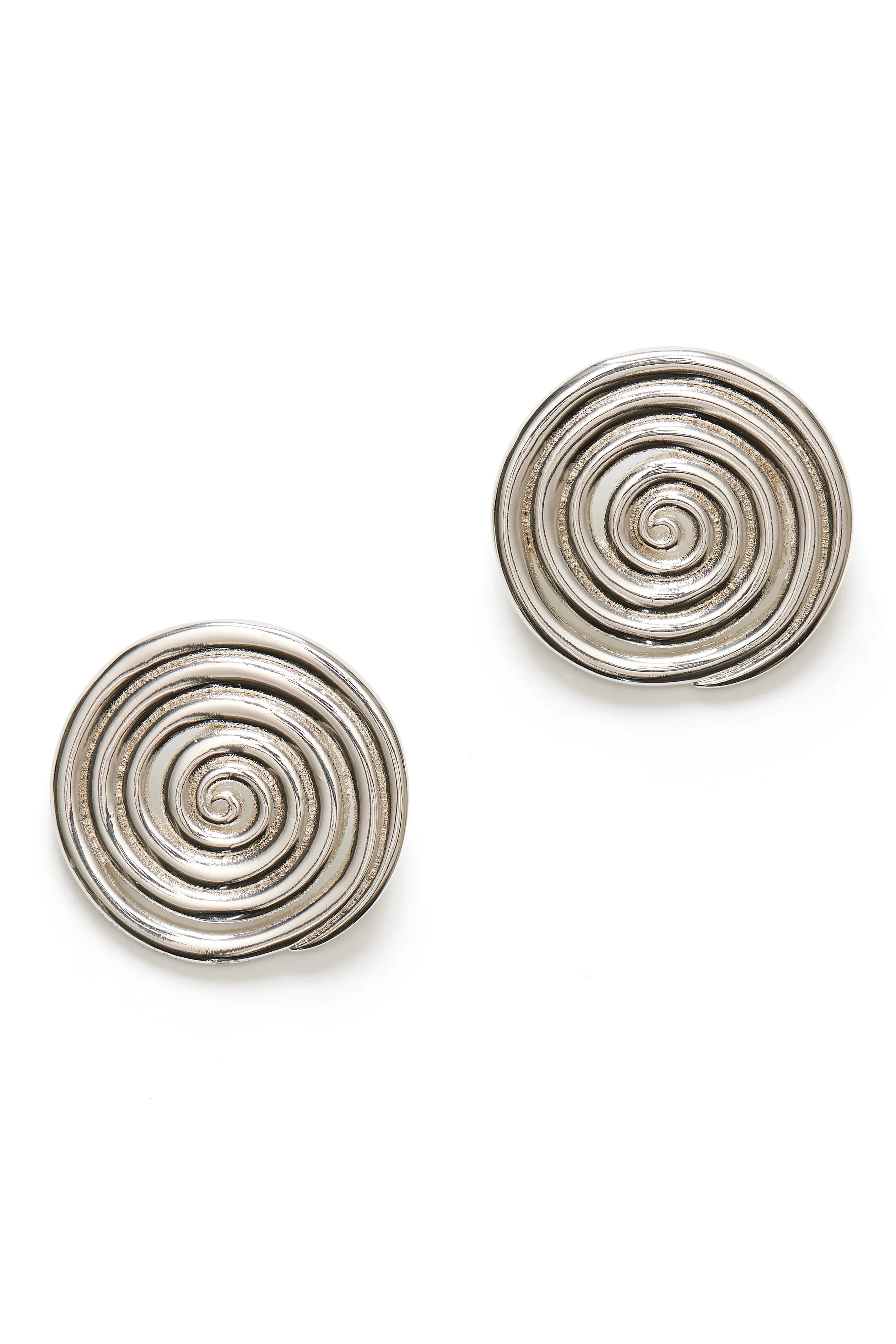 Spiral Earring - Silver