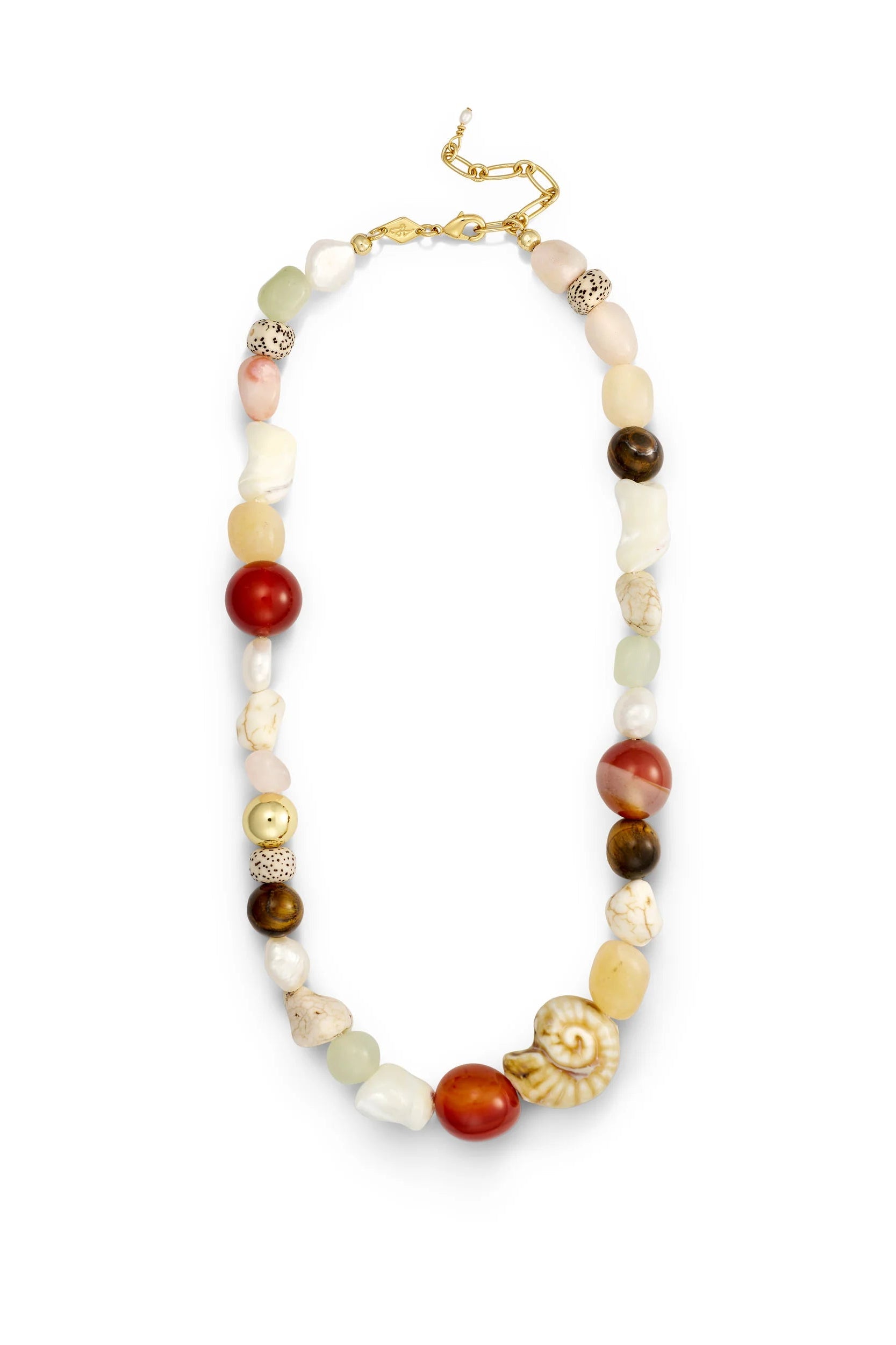 Seaside Necklace - CARAMEL CREAM