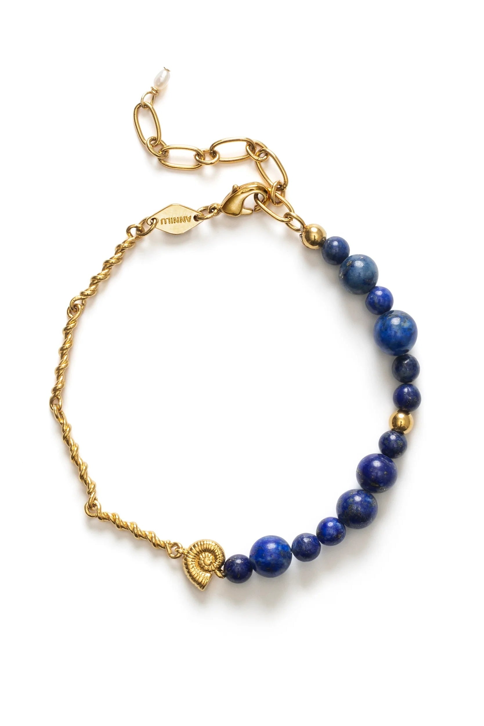 Deep Blue Bracelet - GOLDEN LAPIS